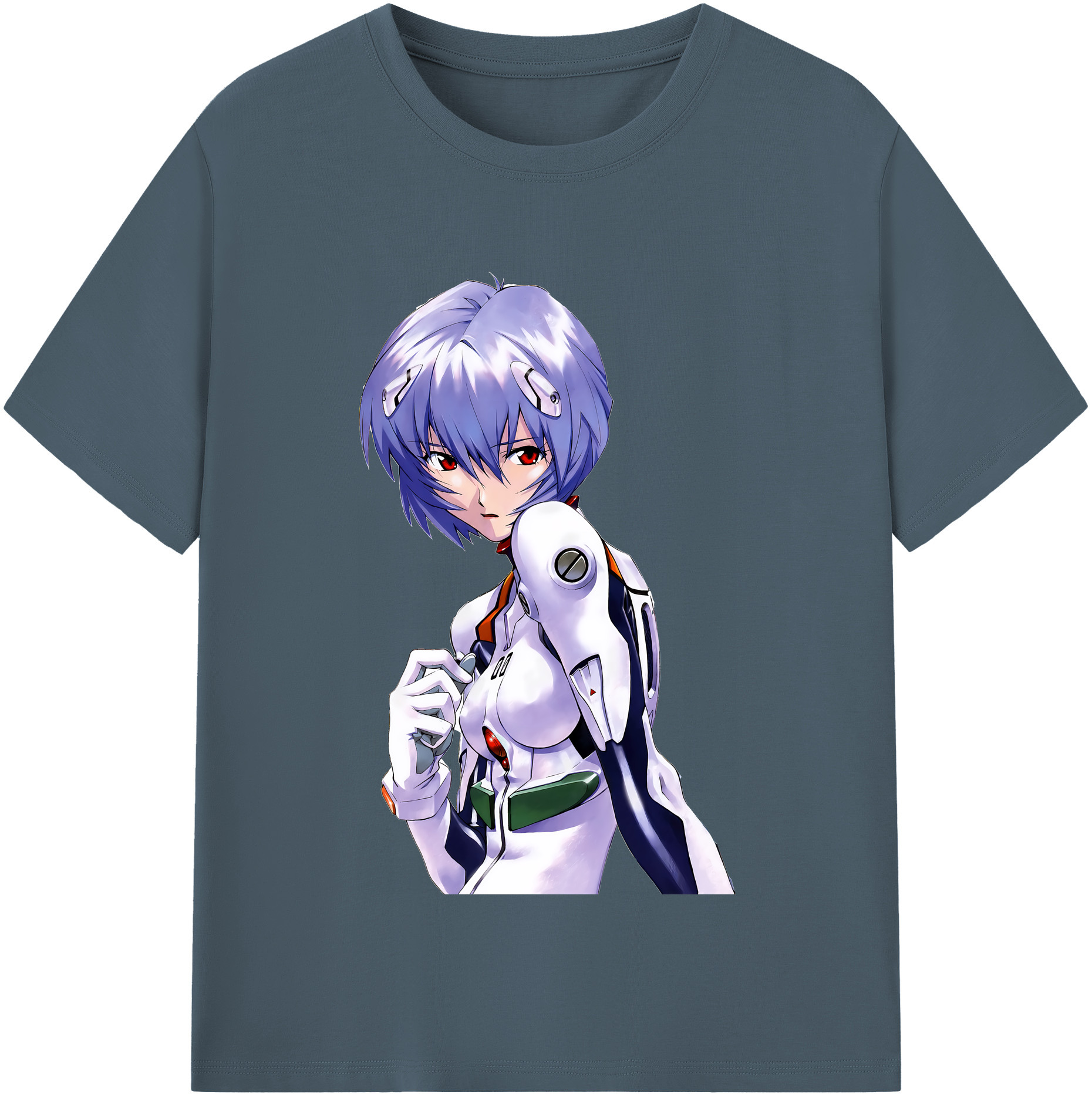 （画像用） EVA 新世紀エヴァンゲリオン 綿100％半袖Tシャツ（フロントプリント）